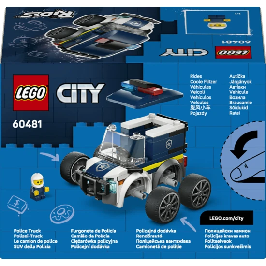 LEGO CITY 60481 Policejní dodávka