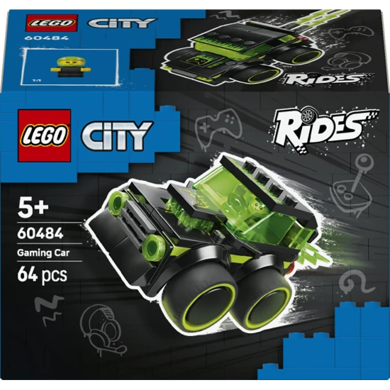 LEGO City 60484 Autíčka – Herní závodní auto LEGO City 60484 Autíčka – Herní závodní auto