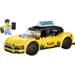 LEGO CITY 60487 Žlutý taxik