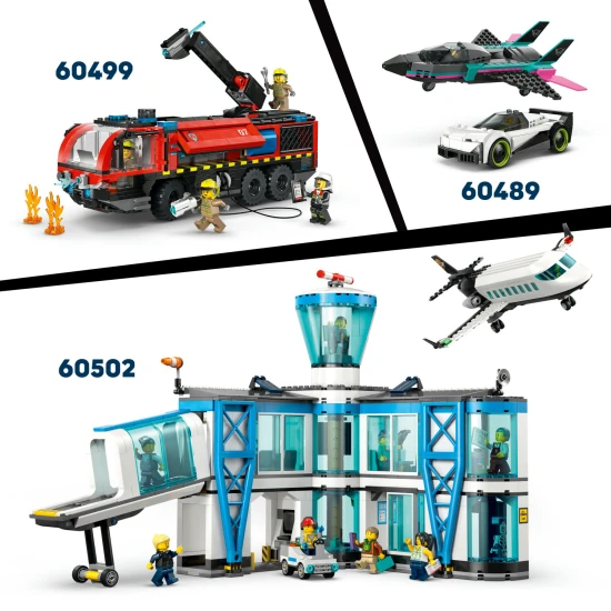 LEGO CITY 60487 Žlutý taxik