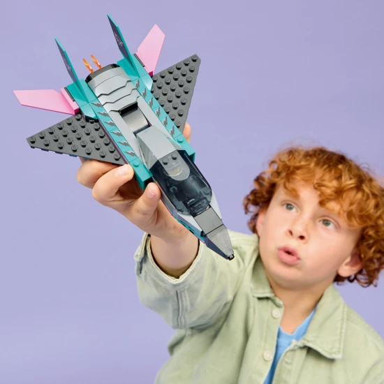 LEGO City 60489 Tryskáč vs. auto