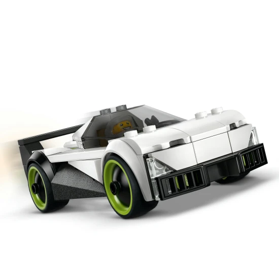 LEGO City 60489 Tryskáč vs. auto