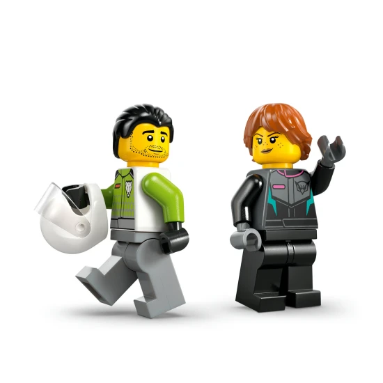 LEGO City 60489 Tryskáč vs. auto
