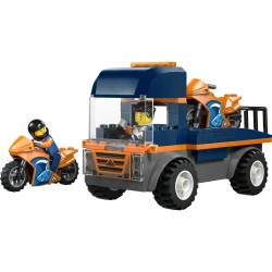 LEGO City 60491 Kamion na přepravu motorek