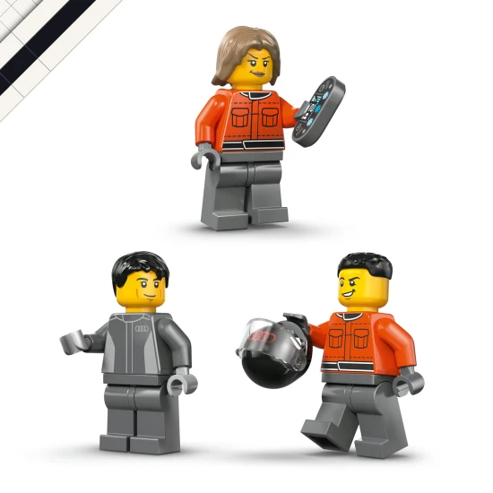 LEGO City 60493 Výstavní náklaďák F1® se závodním autem Audi F1®