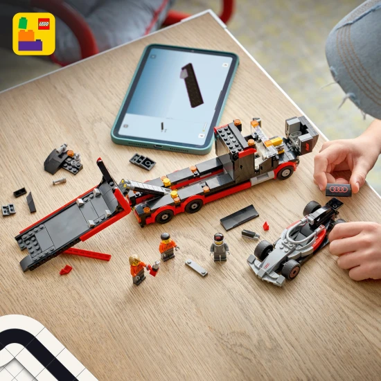 LEGO City 60493 Výstavní náklaďák F1® se závodním autem Audi F1®