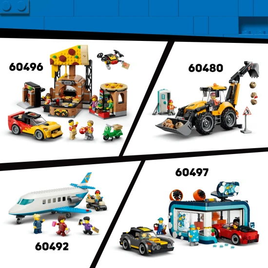 LEGO City 60494 Sklápěč a čelní nakladač