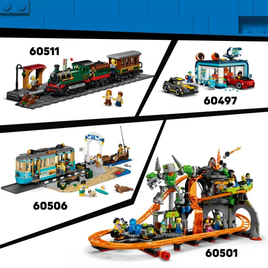 LEGO City 60496 Rozvoz pizzy a vozidla
