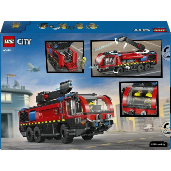LEGO City 60499 Letištní hasičské auto