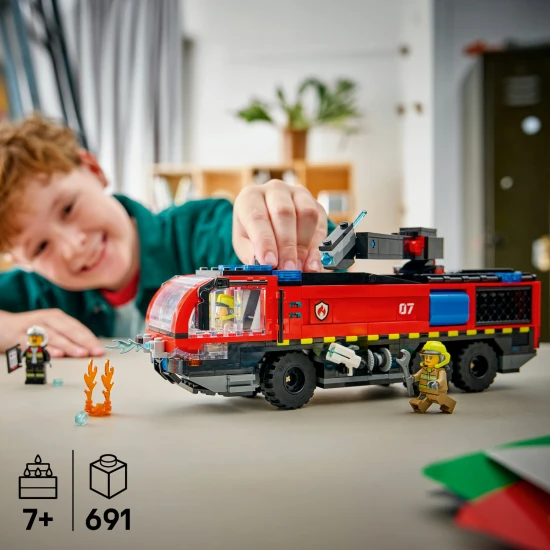 LEGO City 60499 Letištní hasičské auto