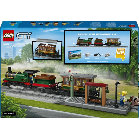 LEGO City 60511 Vintage parní vlak