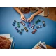 LEGO F1 71049 sběratelské závodní auto, minifigurka s přilbou a koly