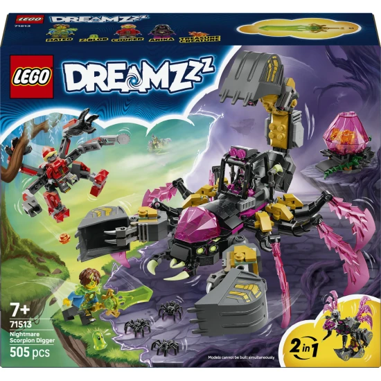 LEGO Disney 71513 Škorpioní rypadlo z nočních můr