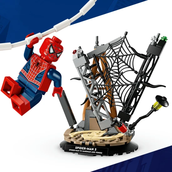 LEGO Marvel 76334 Epický souboj: Spider-Man vs. Sandman