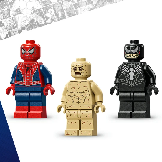 LEGO Marvel 76334 Epický souboj: Spider-Man vs. Sandman
