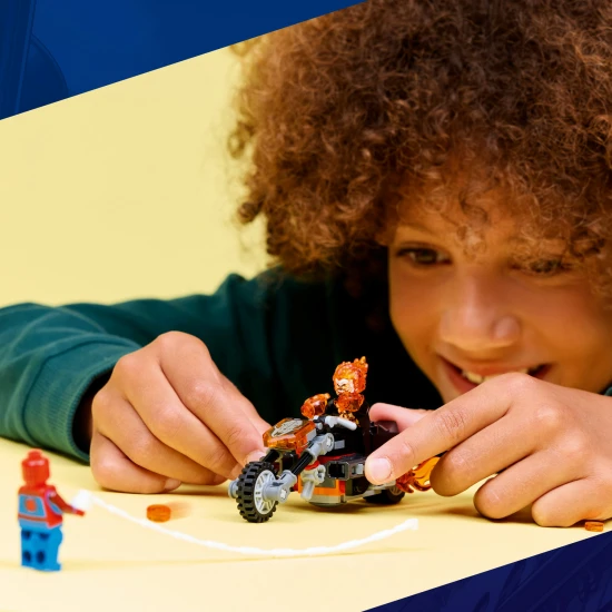 LEGO Marvel 76335 Spider-Man vs. Ghost Rider na motorce