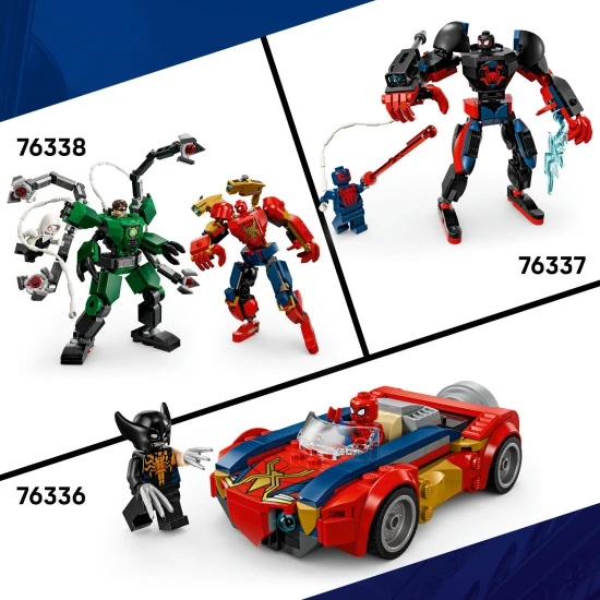 LEGO Marvel 76335 Spider-Man vs. Ghost Rider na motorce