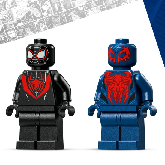 LEGO Marvel 76337 Robot Milese Moralese vs. Spider-Man 2099