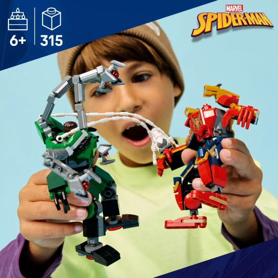 LEGO Marvel 76338 Bitva robotů: Spider-Man vs. Doc Ock