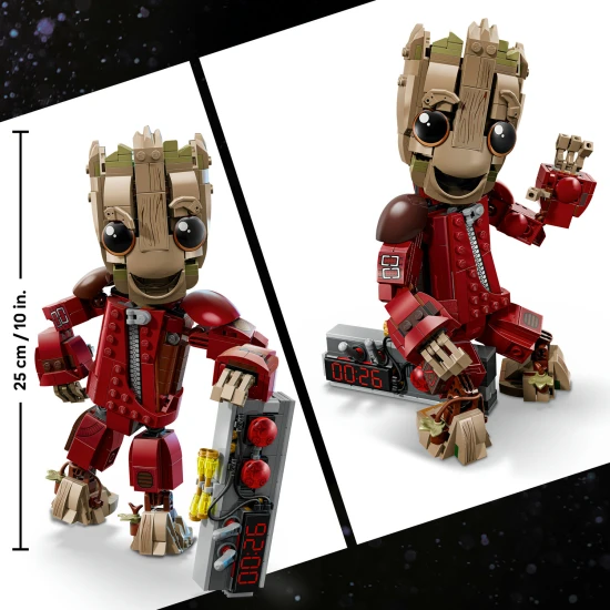 LEGO MARVEL 76341 Groot v kombinéze Plenitelů