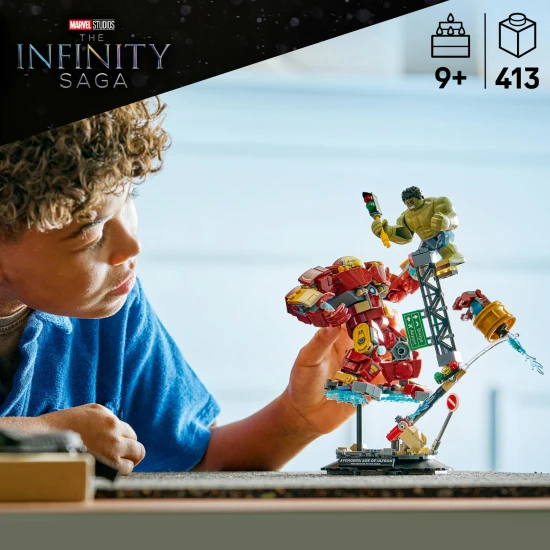 LEGO Marvel 76343 Epický souboj: Hulkbuster vs. Hulk