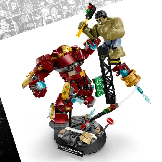 LEGO Marvel 76343 Epický souboj: Hulkbuster vs. Hulk