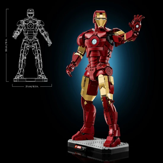 LEGO Marvel 76344 Iron Man Mark 3: sběratelská edice