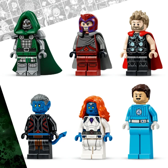 LEGO Marvel 76348 Avengers Doomsday Velkolepá bitva 2276348