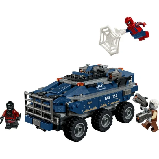 LEGO Marvel 76349 Spider-Man a honička za vězeňským transportérem