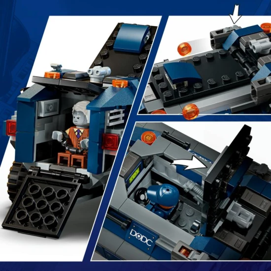 LEGO Marvel 76349 Spider-Man a honička za vězeňským transportérem