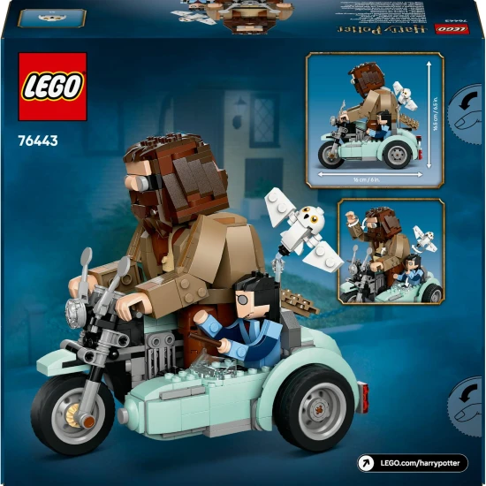 lego harry potter 76443 hagrid a harry na motorce stavebnice pro deti