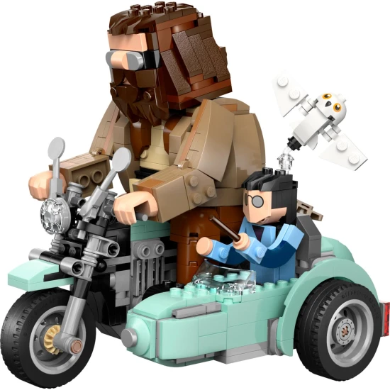 lego harry potter 76443 hagrid a harry na motorce stavebnice pro deti