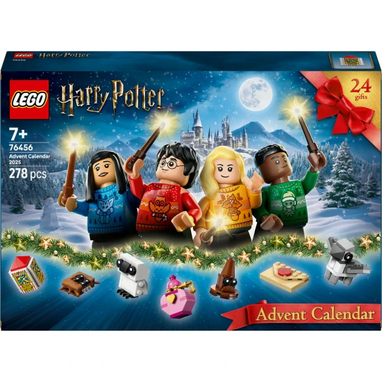 LEGO Harry Potter 76456 Adventni kalendar 2025 s minifigurkami a kouzelnymi modely