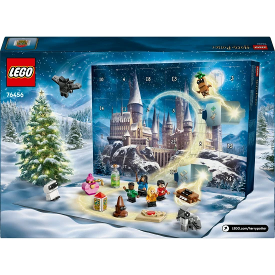 LEGO Harry Potter 76456 Adventni kalendar 2025 s minifigurkami a kouzelnymi modely