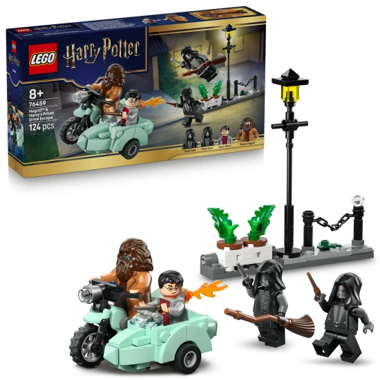 LEGO Harry Potter 76459 Hagrid™ a Harryho útěk ze Zobí ulice