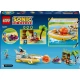 LEGO Sonic The Hedgehog – Tailsův dobrodružný člun plný akce