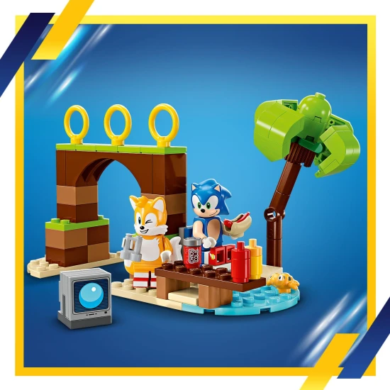 LEGO Sonic The Hedgehog Tailsův dobrodružný člun LEGO Sonic The Hedgehog – Tailsův dobrodružný člun plný akce