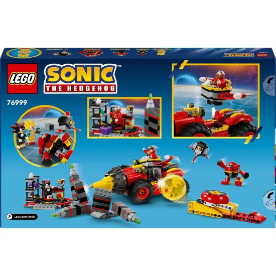 LEGO Sonic The Hedgehog Super Sonic vs. Egg Drillster LEGO Sonic Super Sonic vs. Egg Drillster – akční stavebnice plná zábavy