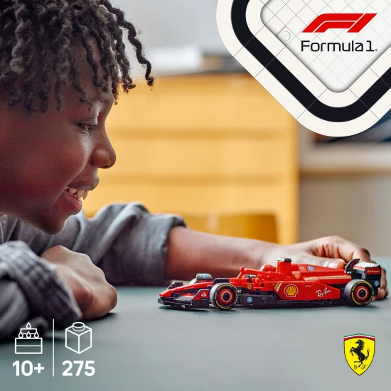 LEGO Speed ​​Champions Ferrari SF-24 F1 - detailní replika ikonického závodního auta
