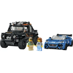 LEGO Speed Champions 77264 Jaguar Project 7 a Land Rover Defender