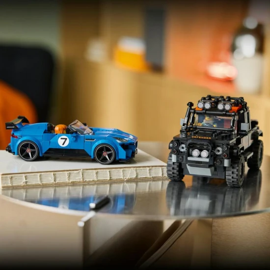 LEGO Speed Champions 77264 Jaguar Project 7 a Land Rover Defender LEGO Speed Champions 77264 Jaguar Project 7 a Land Rover Defender