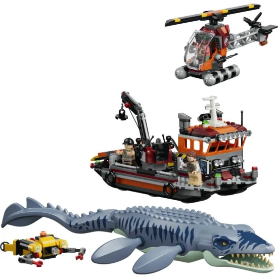 LEGO Jurassic World 77983 Útok dinosaura mosasaura na loď LEGO Jurassic World 77983 Útok dinosaura mosasaura na loď
