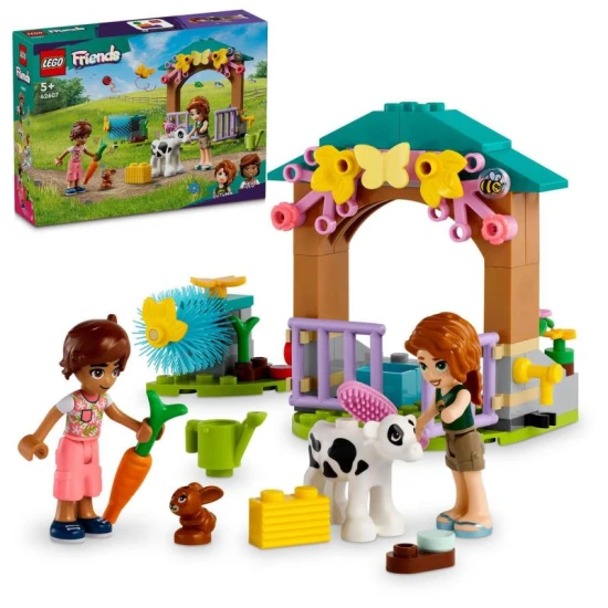 LEGO Friends Autumn a její stáj pro telátko. Pečujte o telátko či zajíčka.