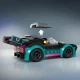 Závodní auto s funkční nakládací rampou děti ohromí. LEGO City Kamión se závodním autem.