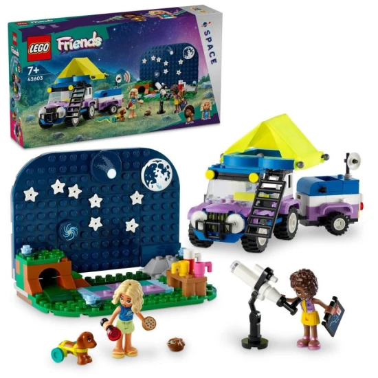 Postavte si vlastní karavan na pozorování hvězd s Lego Friends Karavan na pozorování hvězd.