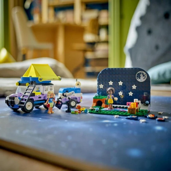 Postavte si vlastní karavan na pozorování hvězd s Lego Friends Karavan na pozorování hvězd.