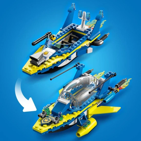 LEGO City Mise detektiva pobřežní stráže Vystavte si své LEGO dobrodružství způsobem, jako nikdy předtím! Stáhněte si bezplatnou appku a řiďte se digitálním příběhem.