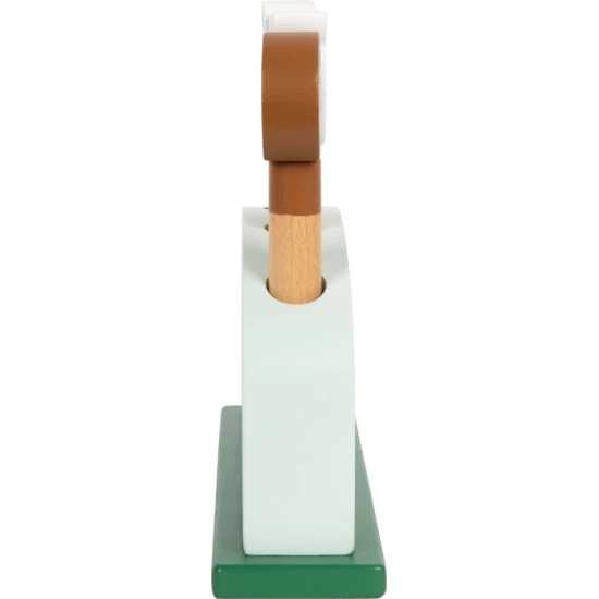 Drevena vystrelovaci vkladacka Safari se zirafou, levem, zebrou a leopardem – motoricka hracka pro deti