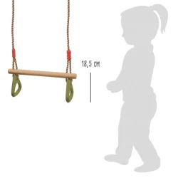 Houpačka s gymnastickými držadly