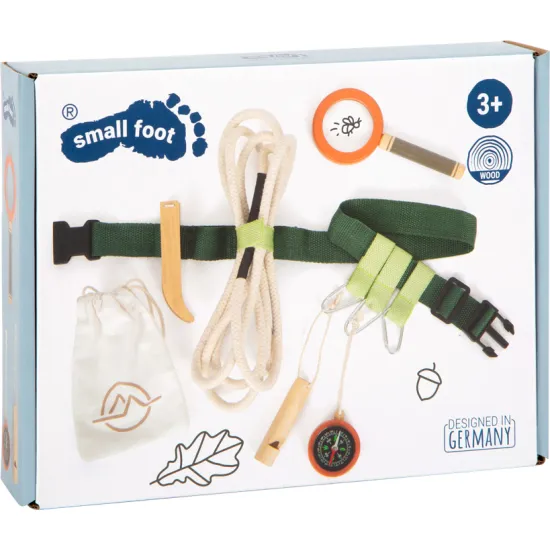 Tento pásek s vybavením ponechá dětské ruce volné při každém dobrodružství.